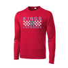 Kings Youth Lax 2023 - PosiCharge Competitor LS Tee (Red)