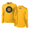 Walnut Hills Boys Basketball - PosiCharge Competitor LS Tee (Gold)EAGLES