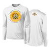 Walnut Hills Boys Basketball - PosiCharge Competitor LS Tee (White) EAGLES