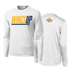 Walnut Hills Boys Basketball - PosiCharge Competitor LS Tee (White) WINGS