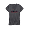 Brokerage Chargers - Womens's UA Tech V-Neck (Carbon Heather)