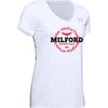 Milford Water Polo 2021 - UA Women's UA Tech V-Neck (White)