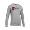Lakota West Football - UA M's Hustle Fleece Crew (Gray)