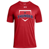 Springboro Thunder Baseball 2023 - UA Locker Tee 2.0 SS (Red)