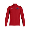 Ohio Nationals - UA M's Hustle Fleece 1/4 Zip (Red)