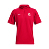 Milford Boys Tennis 2022 - UA Command Short Sleeve Hoodie (Red)