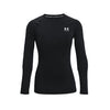 Ross Girls Golf 2021 - Women's HeatGear® Armour Compression Long Sleeve (Black & White)