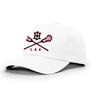 Indian Hill Lacrosse Richardson Premium Cotton Dad Hat (White)