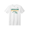 Ursuline Basketball 2020 - Nike Legend Tee (White) - Ursuline Basketball Logo