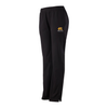 Monroe Central Track 2022 - LADIES SOLID BRUSHED TRICOT PANT (Black)