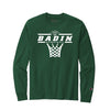 Badin Basketball 2020 - Champion Heritage 5.2-Oz. Jersey Long Sleeve Tee (Dark Green)
