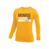 Monroe Central Track 2022 - Women's Nike Core Cotton Long Sleeve (University Gold)