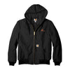Heartland Heritage Outdoors - Carhartt Quilted-Flannel-Lined Duck Active Jac (Black)