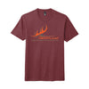 Heartland Heritage Outdoors - Perfect Tri Tee (Maroon Frost)