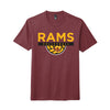 Ross Girls Volleyball 2021 - Perfect Tri Tee (Maroon Frost)