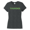 Thunder 9U Baseball - Women's Perfect Tri Tee (Black Frost)