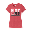 Milford Spring Coaches 2022 - Women's Perfect Tri Tee (Red)