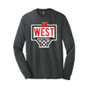 Lakota West Basketball 2021 - Perfect Tri Long Sleeve Tee (Black Frost)