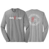 Lakota Why WE Sign - Perfect Tri Long Sleeve Tee (Grey Frost)