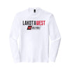 Lakota West Volleyball Long Sleeve Triblend Tee (White)