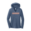 Brokerage Chargers - Women’s Perfect Tri Long Sleeve Hoodie (Navy Frost)