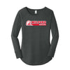 Milford Bowling 2021 - Womens Perfect Tri Long Sleeve Tunic Tee (Black Frost)