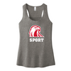 Milford Spring 2023 - District ® Women’s V.I.T. ™Gathered Back Tank (Grey Frost)