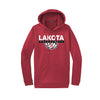 Lakota Sports Organization Volleyball 2021 - Fleece Hooded Pullover (Deep Red)