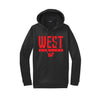 West Bowling - Fleece Hooded Pullover (Black)