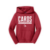 Colerain MS Volleyball - Fleece Hooded Pullover (Deep Red)