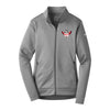 West Lacrosse Nike Ladies Therma-FIT Full Zip Fleece (Grey)