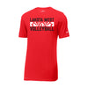 Lakota West Boys Volleyball 2021 - Nike Dri-FIT Cotton/Poly Tee (Red)