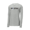 The Summit Volleyball - Nike Core Cotton Tee LS (Heather Grey)