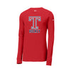 Talawanda Hockey - Nike Core Cotton Long Sleeve Tee (Gym Red)