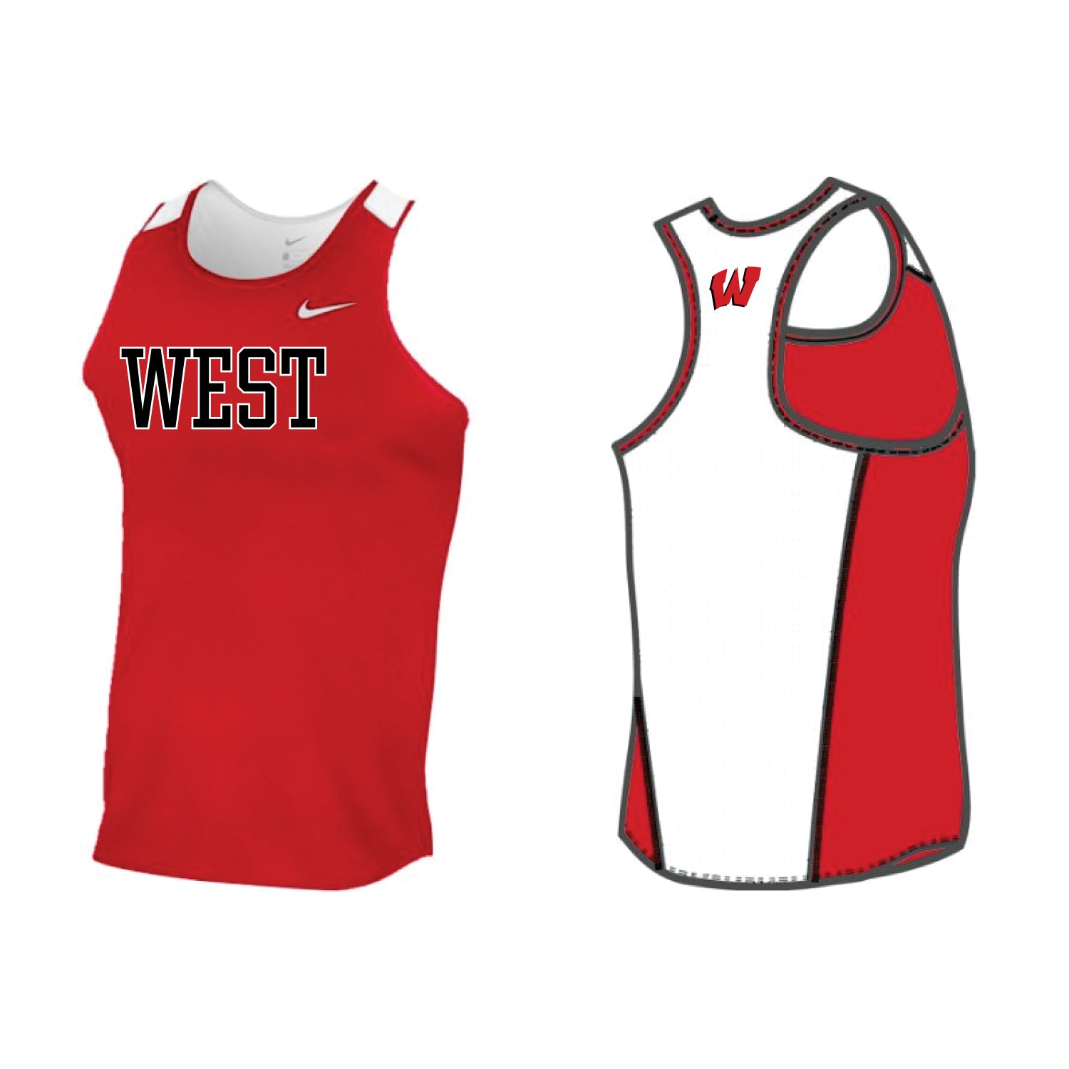 Nike breathe race day singlet Clearance