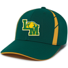Little Miami Youth Football 2022 - PACIFIC HEADWEAR COOLCORE® SIDELINE SNAPBACK CAP (Dark Green/Gold)