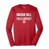 Indian Hill Field Hockey 2021 - Long Sleeve Performance Tee (Red)