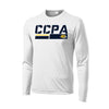 CCPA Football 2020 - Performance LS Tee (White)