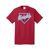 Knights Baseball 2022  - Core Cotton Tee (Red)