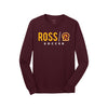 Ross Boys Soccer 2021 - Core Cotton Long Sleeve Tee (Athletic Maroon)