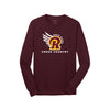 Ross XC 2021 - Long Sleeve Core Cotton Tee (Athletic Maroon)