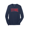 One Nation Titans 2021 - Long Sleeve Core Cotton Tee (Navy)