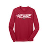 Lakota West Volleyball 2020 - Core Cotton LS Tee (Red)