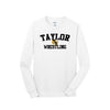 Taylor Wrestling 2020 - Core Cotton LS Tee (White)