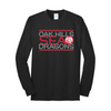 Oak Hills Swim and Dive 2022 - Core Cotton Youth Long Sleeve Tee (Black)