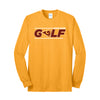 Ross Girls Golf 2021 -  Port & Company® Long Sleeve Core Blend Tee (Gold)