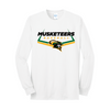 Greenup County Musketeers Baseball 2022 -  Port & Company® Long Sleeve Core Blend Tee (White)
