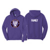 Middletown Boys Soccer 2021 - Tall Core Fleece Pullover Hooded Sweatshirt (Purple)