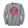Kings Youth Lax 2023 - Port & Company® Essential Fleece Crewneck Sweatshirt (Athletic Heather)