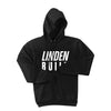 Linden Spirit Shop - Essential Fleece Pullover Hooded Sweatshirt (Jet Black)